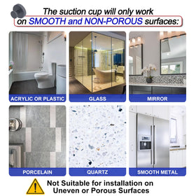 Bntuk stainless steel body with silicone base is rustproof and durable.