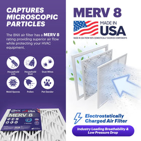 Close-up of BNX TruFilter media with electrostatic fibers.