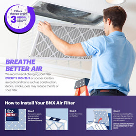 BNX TruFilter user experiences cleaner air within 48 hours