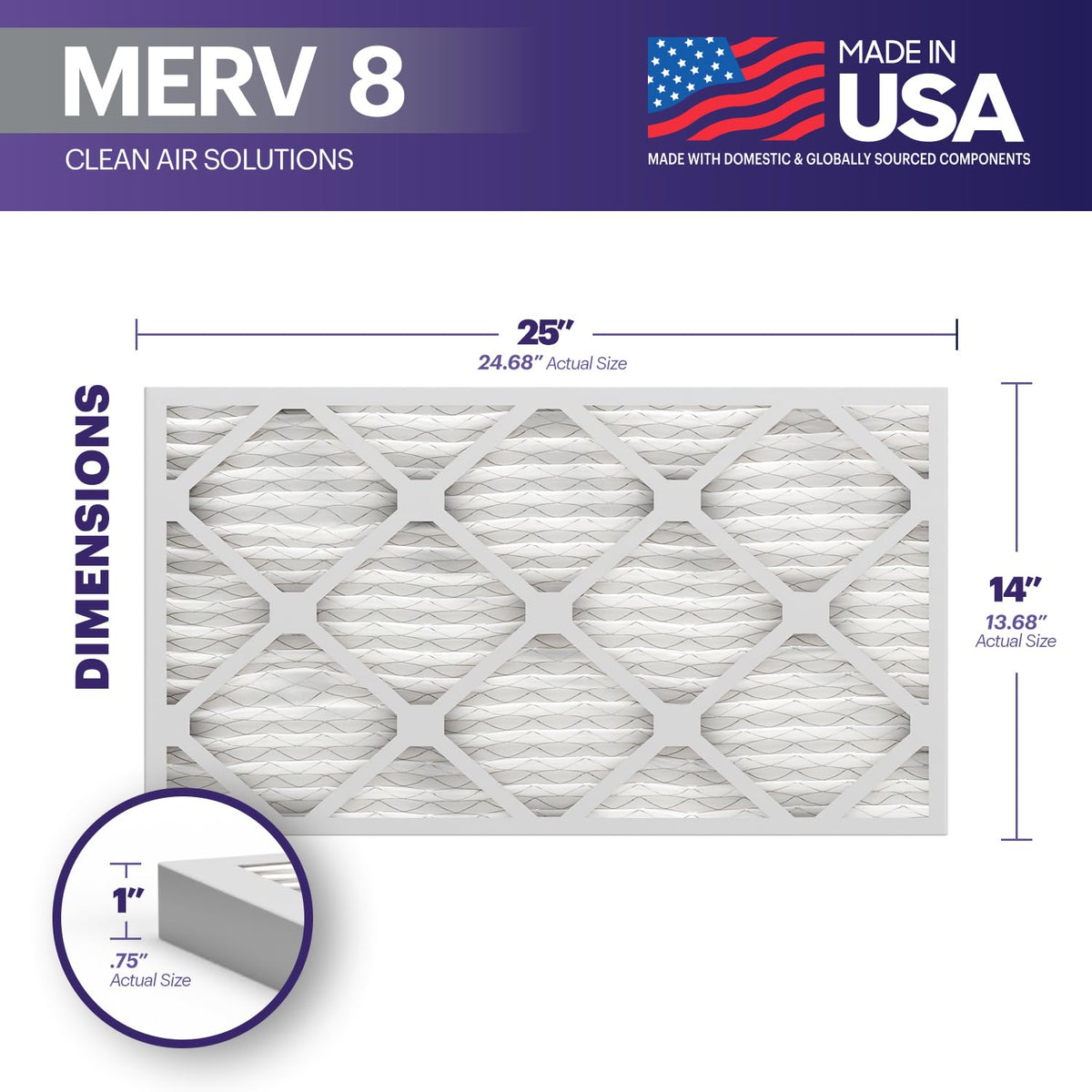 BNX TruFilter media close-up highlights electrostatic filtration efficiency
