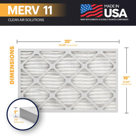 BNX TruFilter media layer demonstrates high MERV 11 filtration for cleaner air.