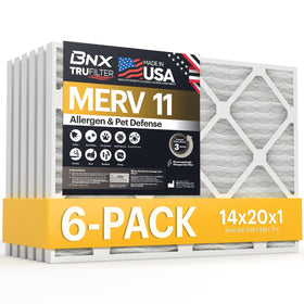 BNX TruFilter packaging front view shows easy replacement and pack convenience