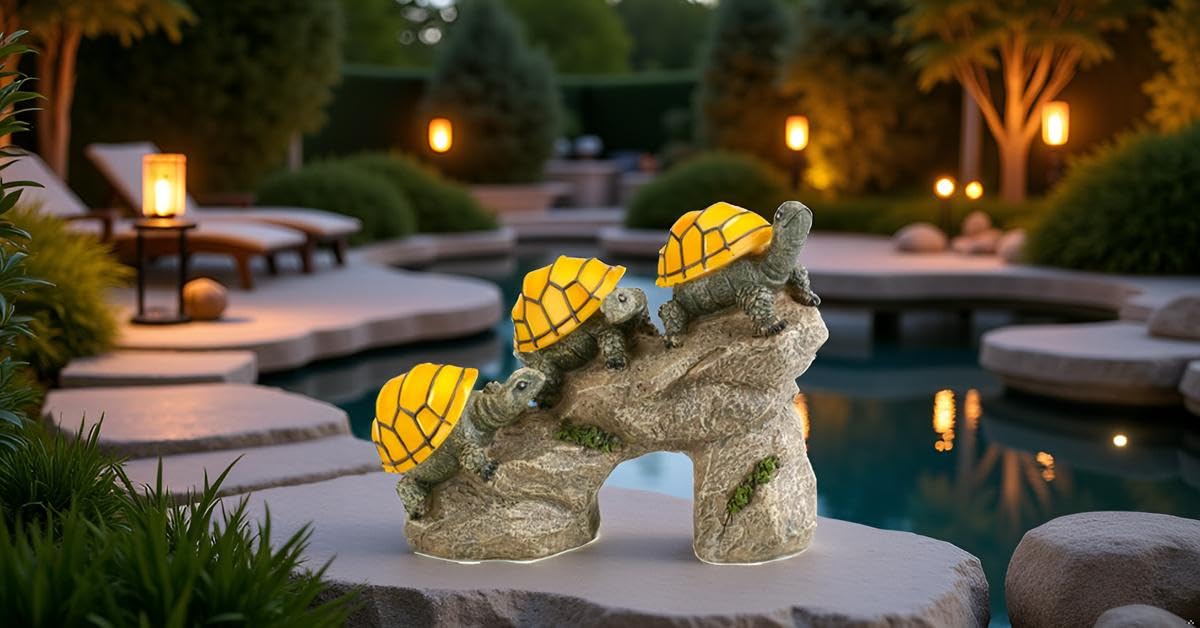 Bo-Toys 8-hour runtime provides overnight garden illumination for calm evenings.