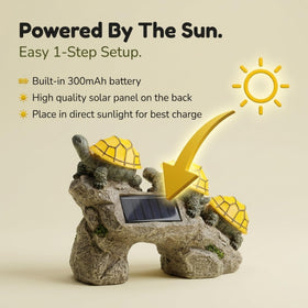 Bo-Toys weatherproof polyresin decor withstands rain and sun while staying decorative.