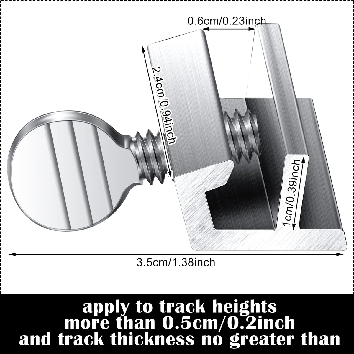 Boao adjustable stopper locks prevent drafts and unauthorized access