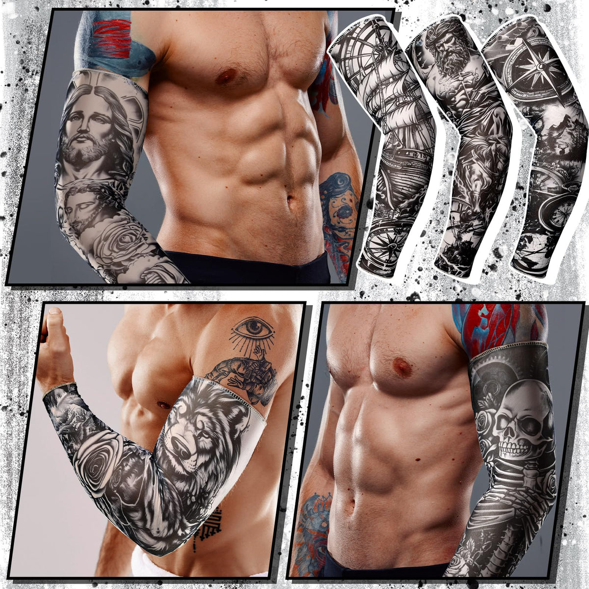 Boao breathable tattoo sleeves keep skin cool during activity.