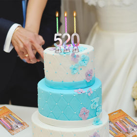 Boao LED candles with easy on/off button for quick party setup.