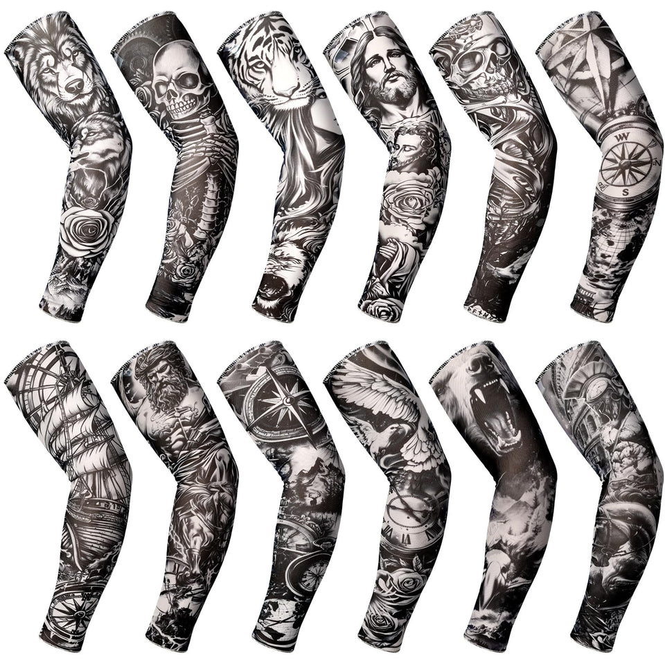 Boao tattoo sleeve for men with cooling fabric for outdoor comfort.