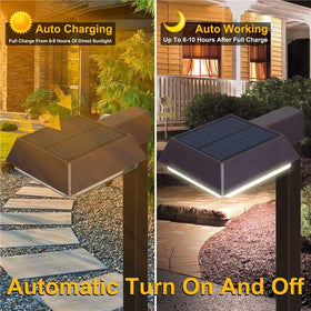 Bobcat Lighting LED angled at 45 degrees to extend pathway illumination