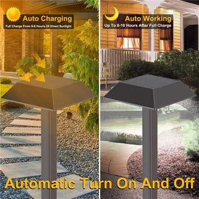 Bobcat Lighting auto-on dusk-to-dawn pathway light for hands-free operation