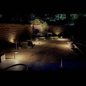 Bobcat Lighting wide pathway coverage brightening walkways and driveways