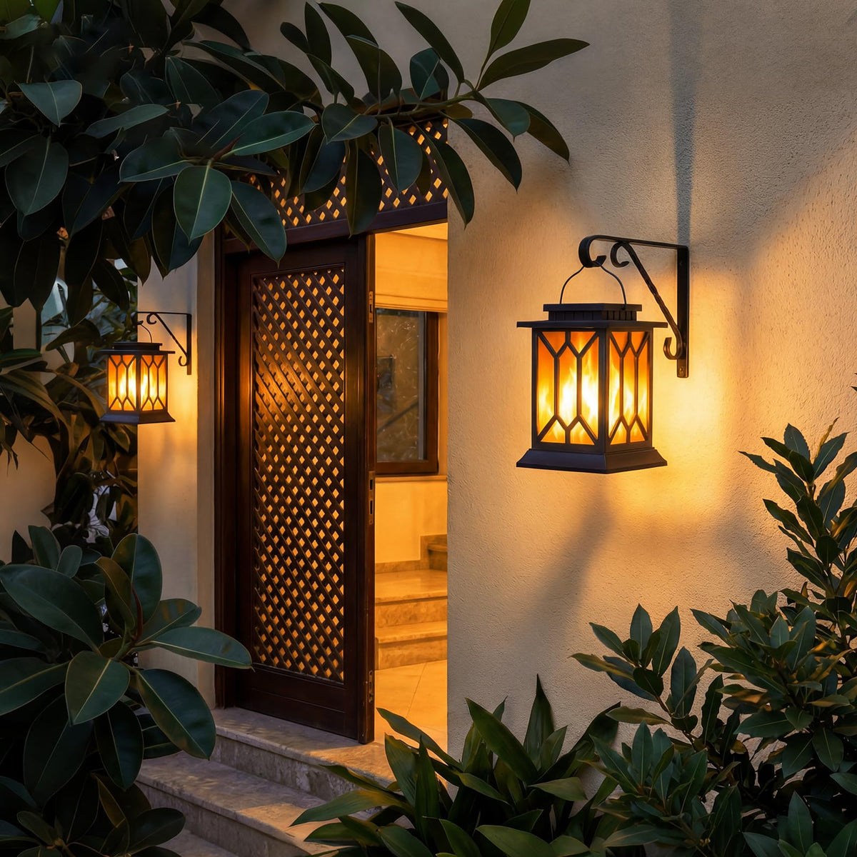 BOBKID compact tabletop lanterns are easy to move for table lighting.