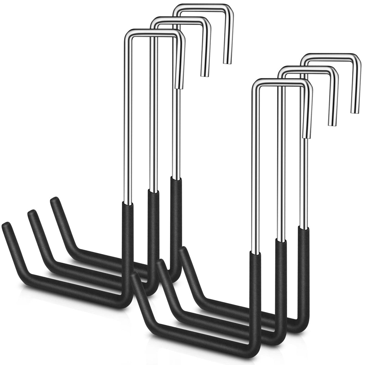 BOBOKA heavy-duty bike hanger on a rafter for secure garage storage