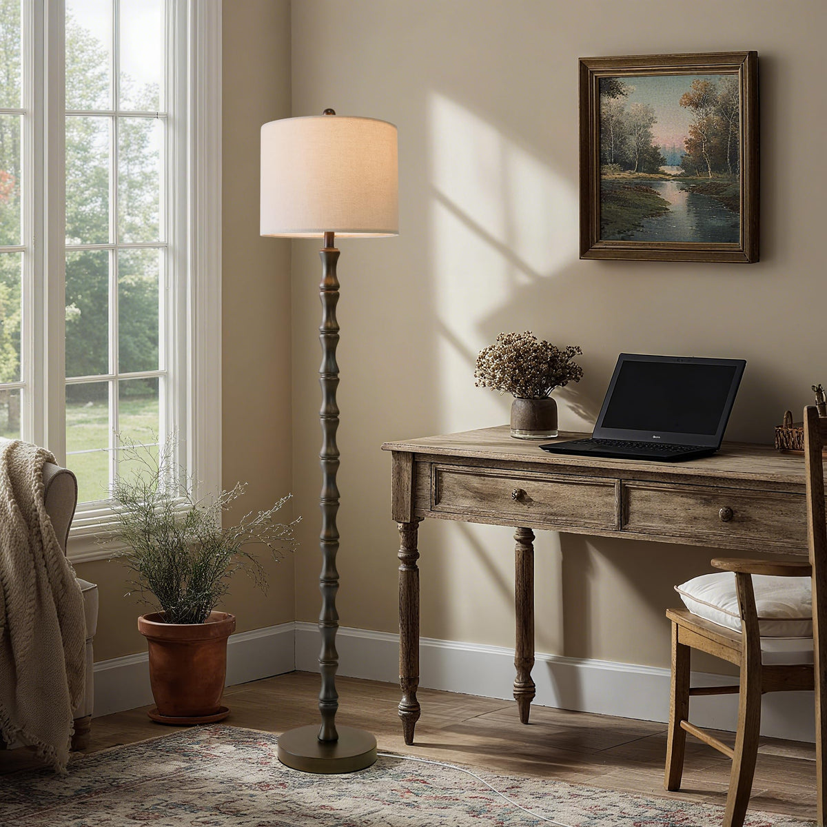 Easy assembly guide supports quick setup of the BOBOMOMO 62-inch lamp