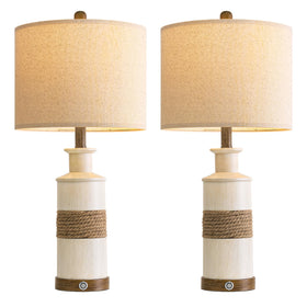 BOBOMOMO bedside living room corner lamps fit in tight spaces.