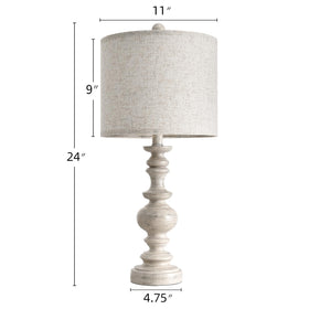 Bobomomo pair on a living room side table enhances decor and balance