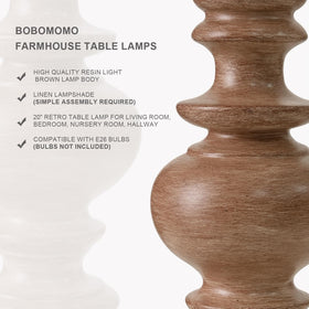 BOBOMOMO linen shade closeup for elegant living room lighting