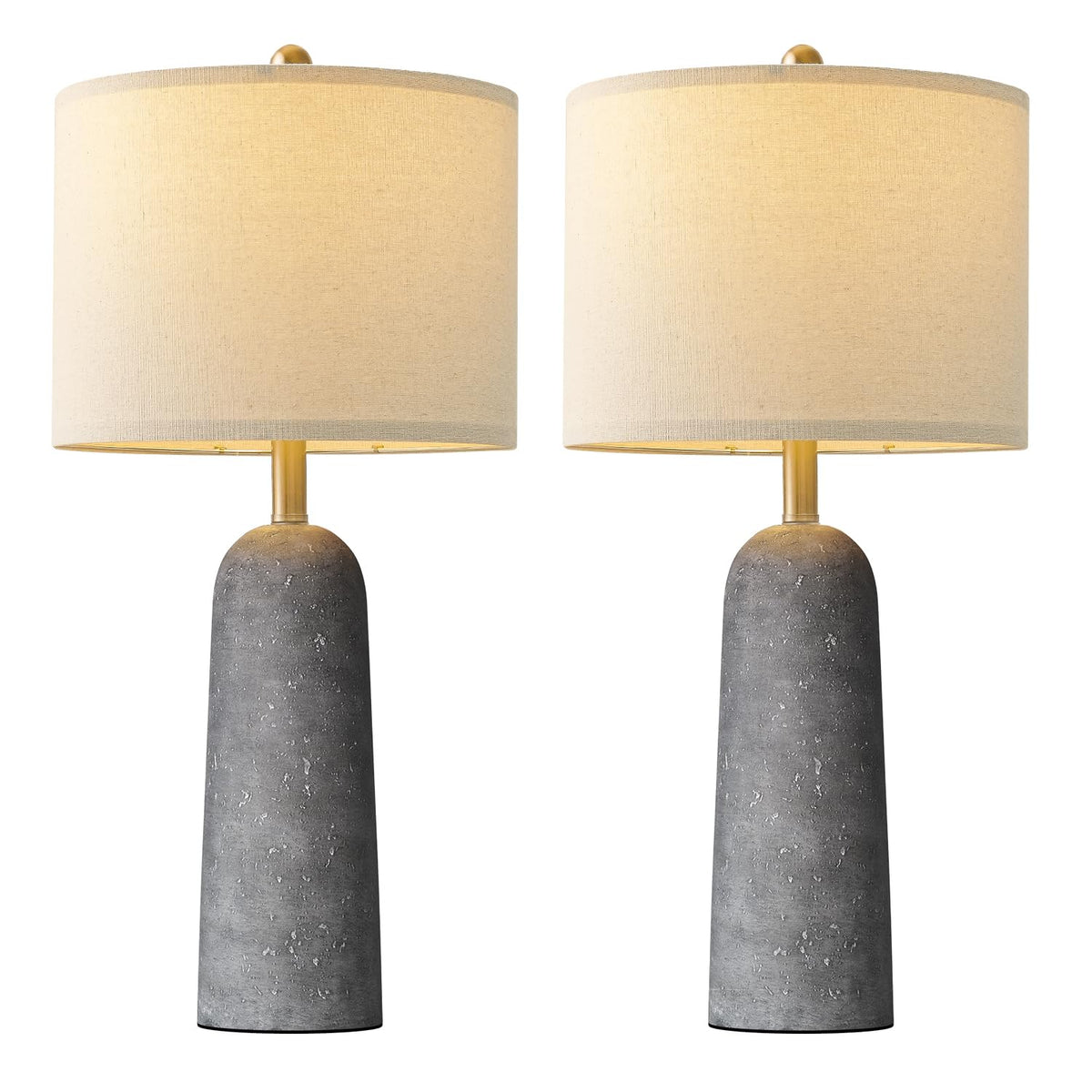 BOBOMOMO linen shade detail producing soft warm glow in any room