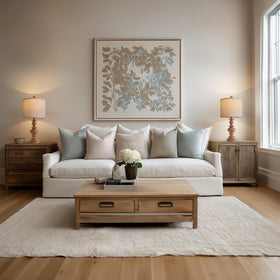 BOBOMOMO living room farmhouse lamp adds rustic style