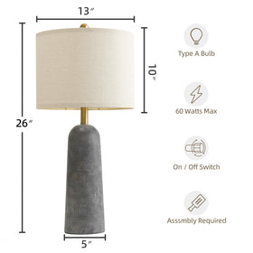 BOBOMOMO nightstand lamp on table, ideal for cozy bedroom lighting