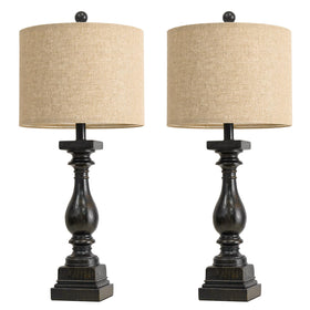 BOBOMOMO pair of lamps ready for nightstands.