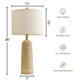 BOBOMOMO resin finish with stone texture mimics natural stone while staying lightweight.