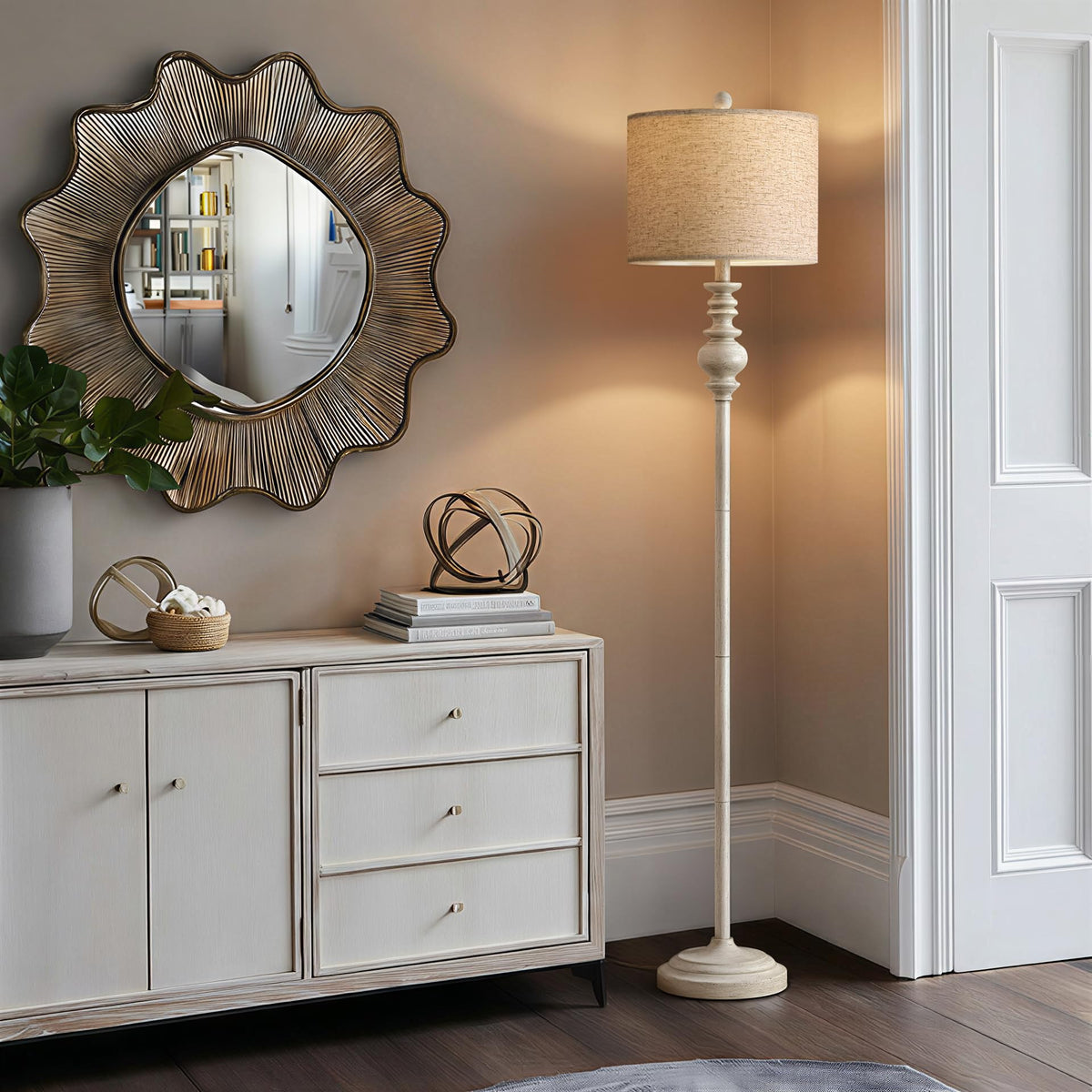 BOBOMOMO tall living room lamp ideal for desks and reading nooks