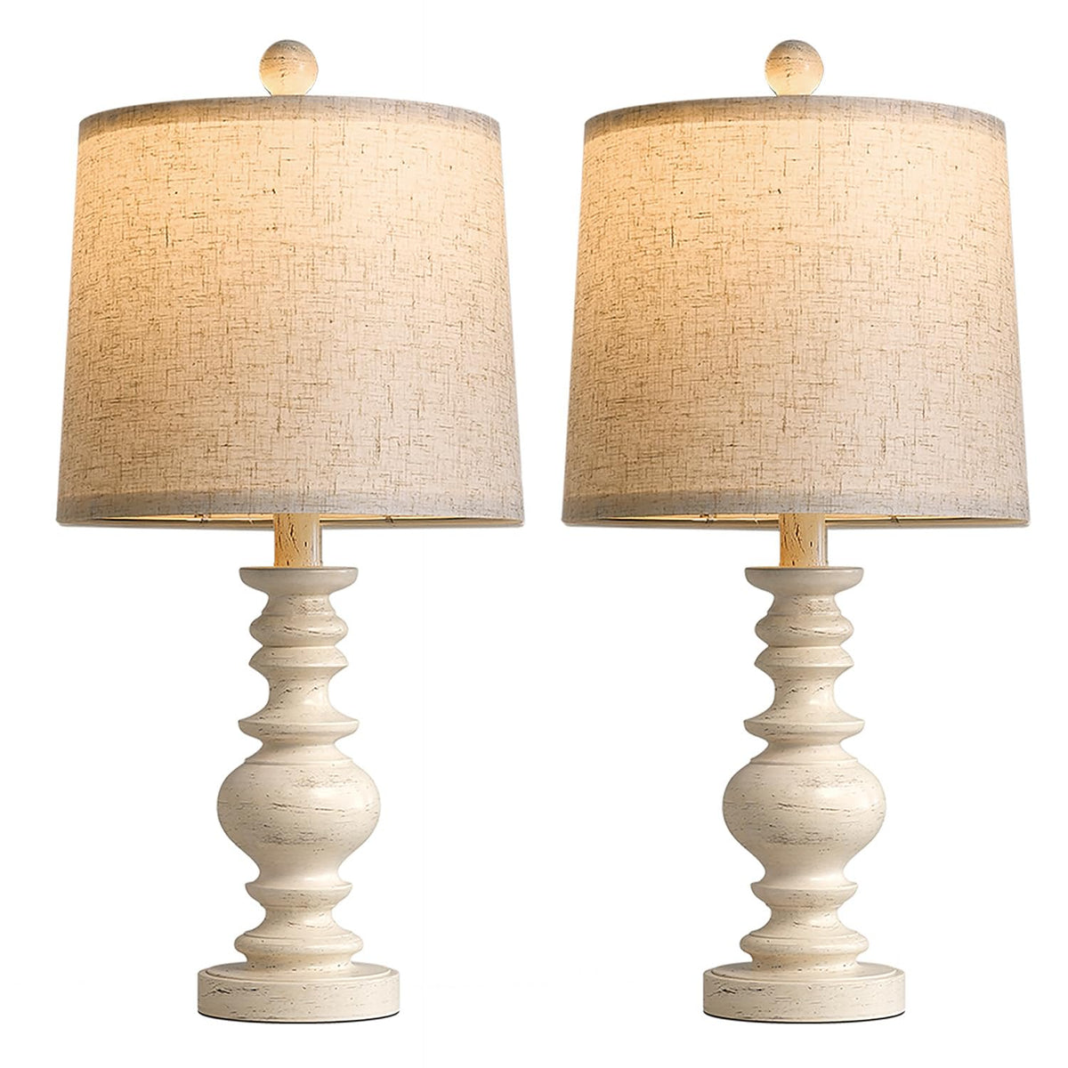 BOBOMOMO Tradition 205 antique white resin close-up shows durable finish.