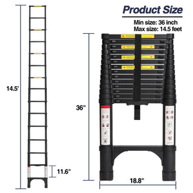 BOCOM height-adjustable steps offering precise one-foot height increments.