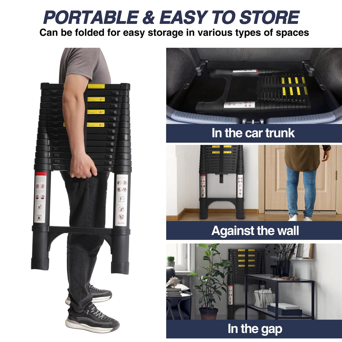 BOCOM integrated carry handle for easy transport.