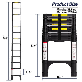 BOCOM adjustable height locks enable precise one-foot increments.