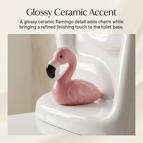 Ideal flamingo gift idea for women and housewarmings with playful decor.