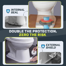 boeemi waterproof sealing tape base enhances external moisture protection around the toilet