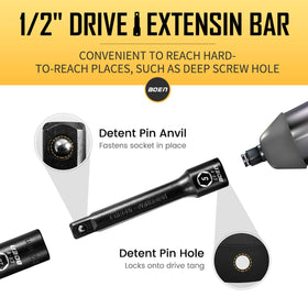 Boen 6-point sockets grip fasteners securely under high torque.