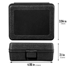 Boen blow-molded storage case helps organization and protection.