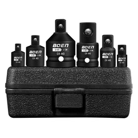 Boen impact socket adapter set case shown in a durable blow-molded case for easy storage.