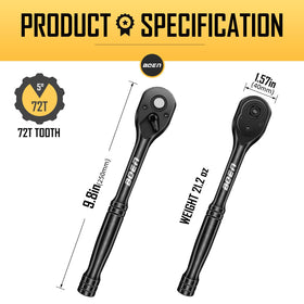 Boen quick-release ratchet wrench enabling fast direction changes for efficient assemblies.