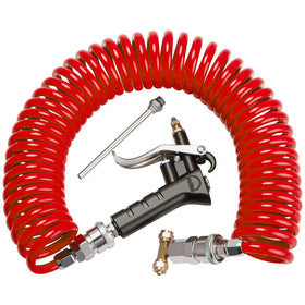 Boeray truck air duster kit with 9m coil reaches under seats for cleaning