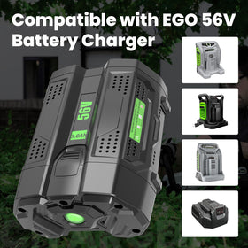 Boetpcr EGO 56V 5.0Ah high-density cells for longer runtime.