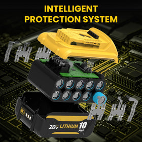 Boetpcr LED indicator shows battery level for convenient power management