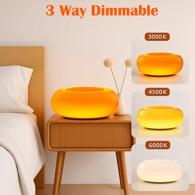 Bofea donut lamp dimensions 11.8 inches wide for compact spaces.