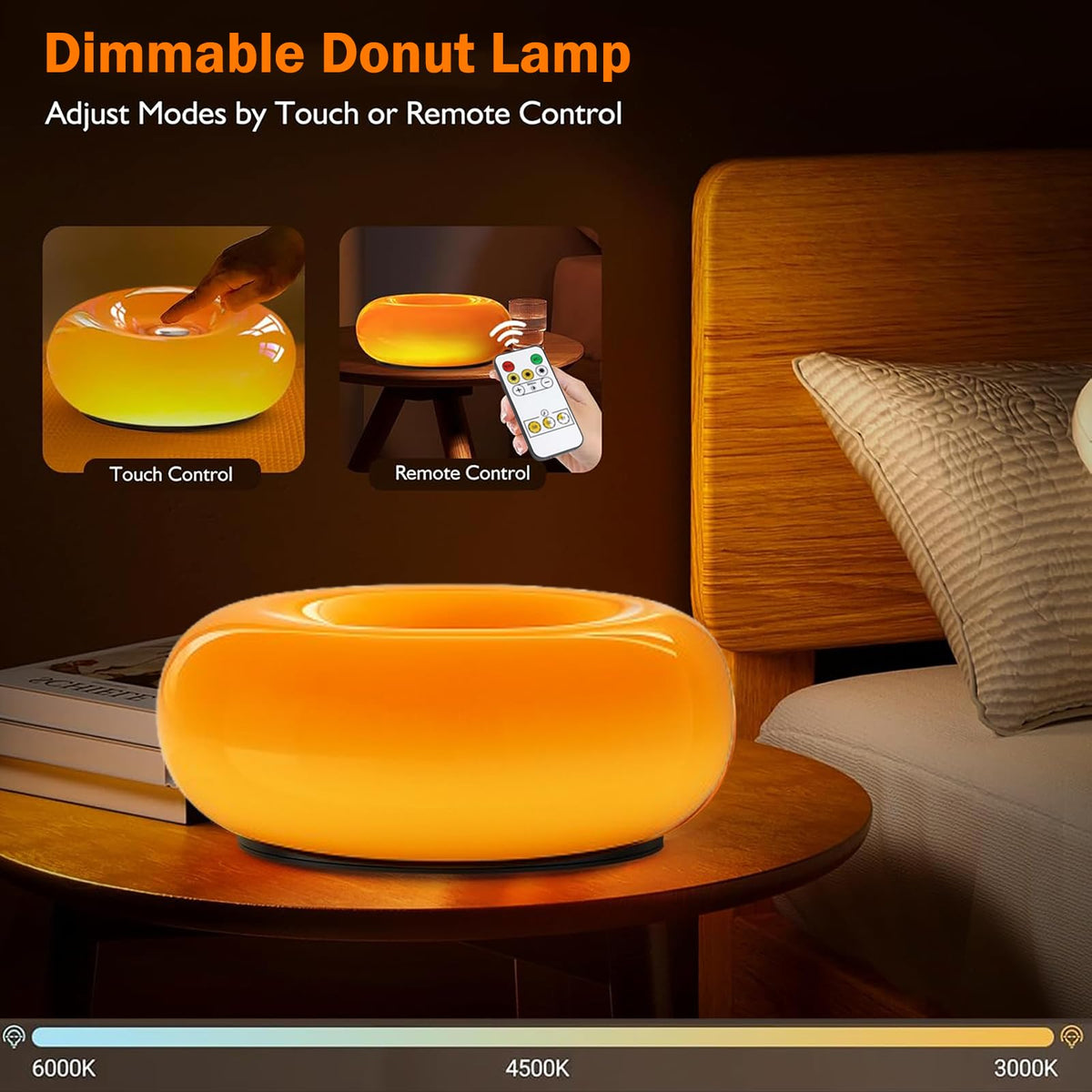 Bofea detachable base enables wireless or wired installation flexibility.