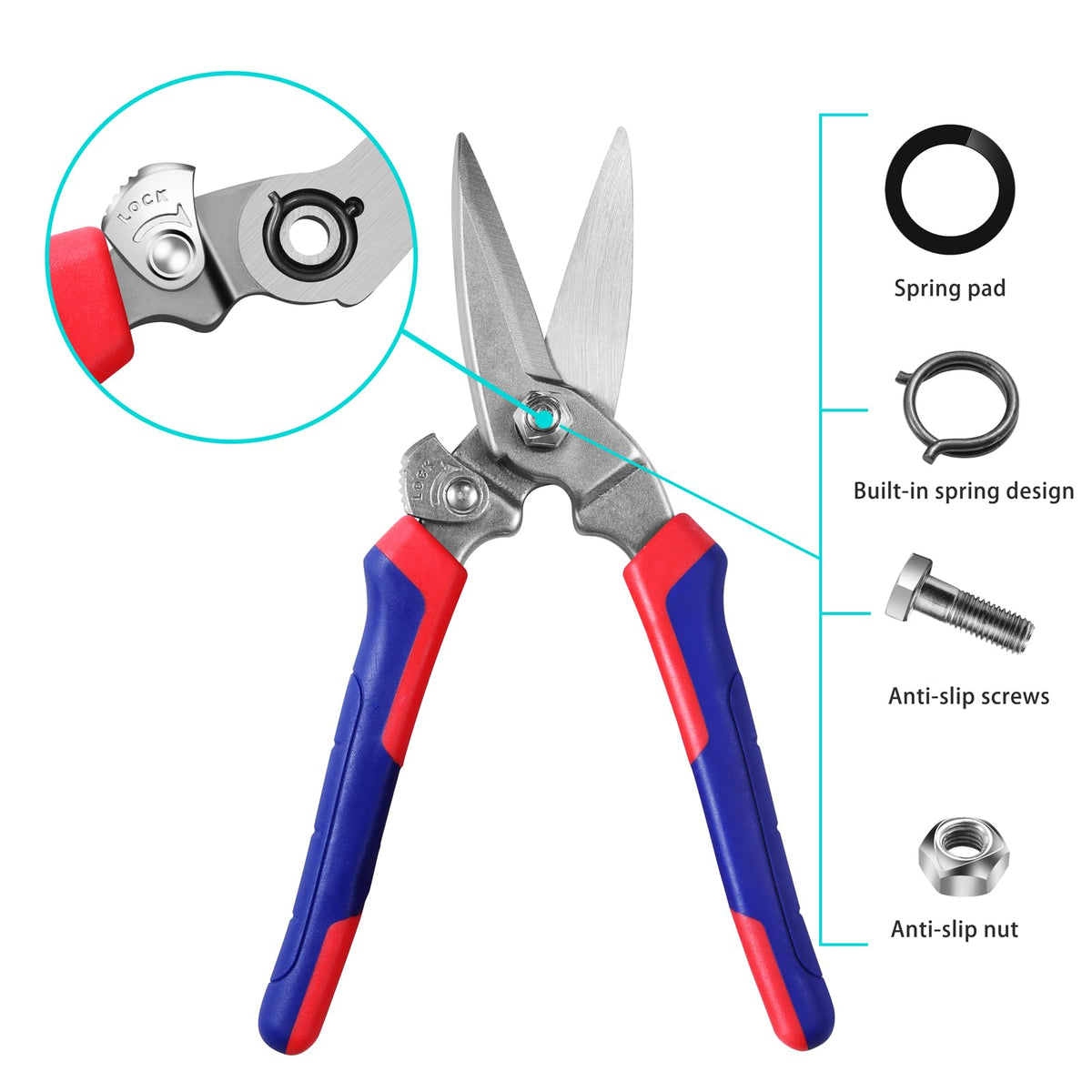 BoFuYuan ambidextrous design fits both left and right-handed users.