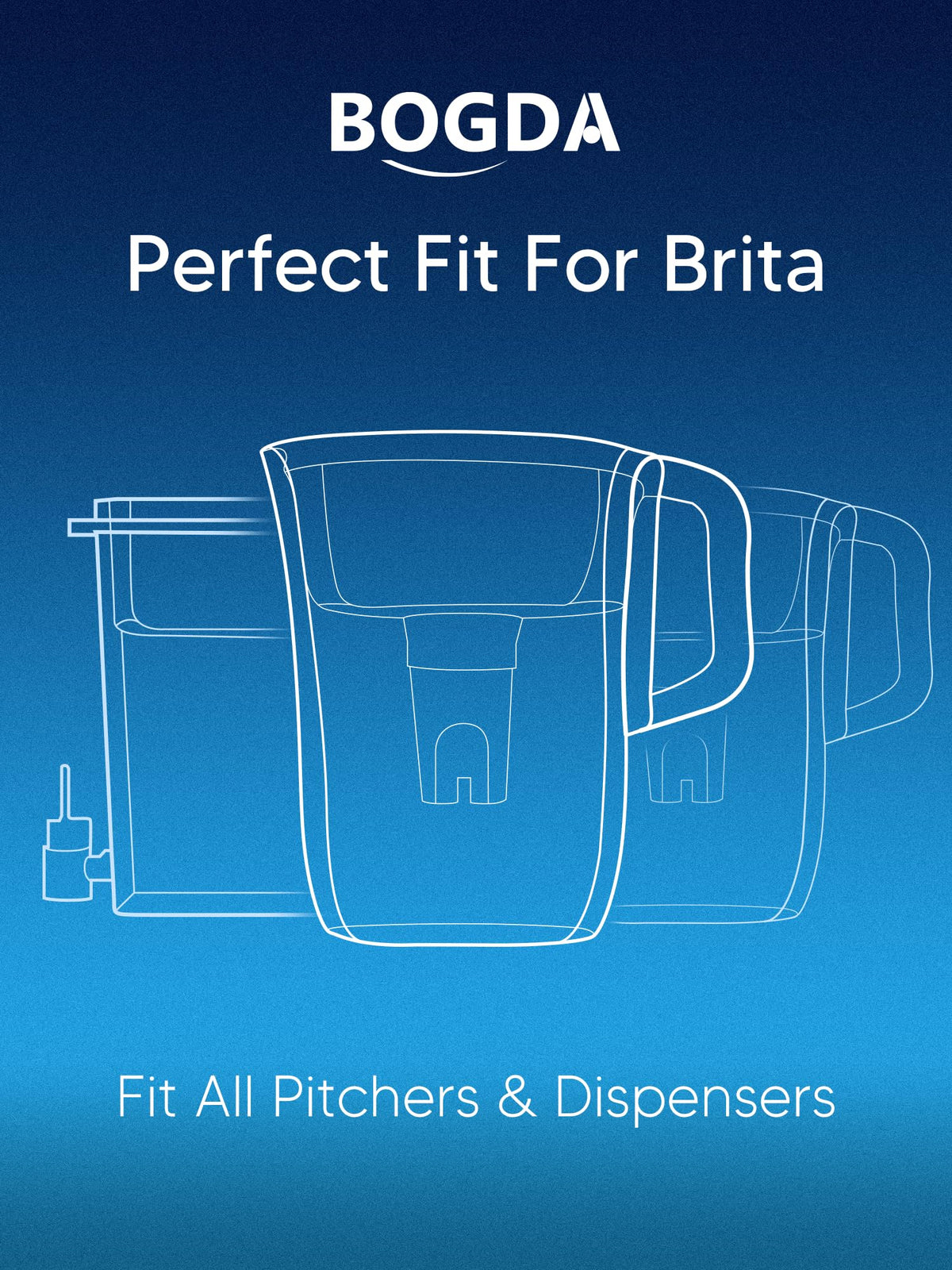 Six-pack water filters from BOGDA offer long-term value and reduced waste.