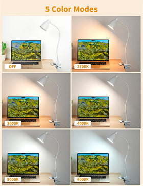 BOHON lamp shows five color modes for study and relaxation.