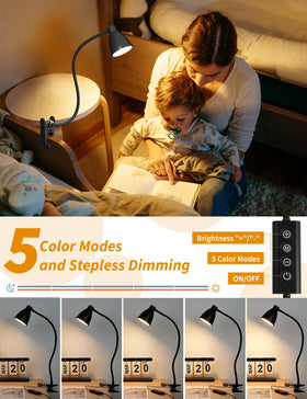 BOHON lamp shows 360-degree neck for versatile lighting angles