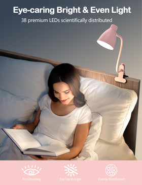 BOHON eco-friendly LED desk light reduces energy use during study