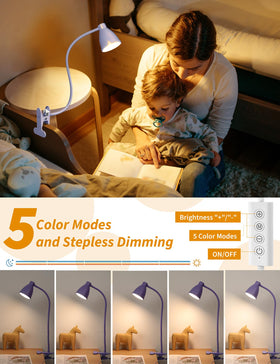 BOHON 38-LED eye-care light reduces glare during long reads