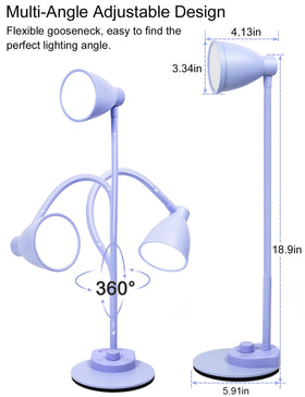 BOHON lamp includes 5V 2A adapter for quick setup
