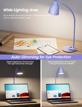 BOHON lamp with rotary knob controls brightness and color